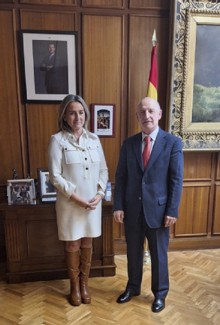 Encuentro entre el Presidente del TSJCLM y la Delegada del Gobierno en Castilla-La Mancha